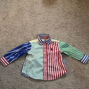 Polo by Ralph Lauren Multicolor Striped Kids Shirt
